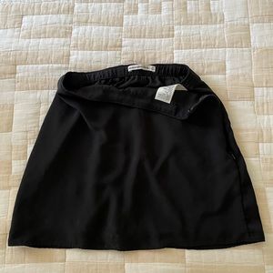 Abercrombie and Fitch Black Skort